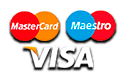Visa MasterCard Maestro